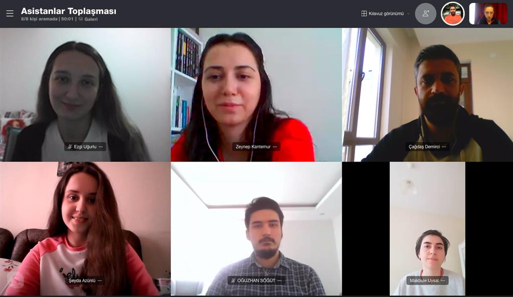 Projenin İlk Ekip Toplantısı Skype Üzerinden Yapıldı